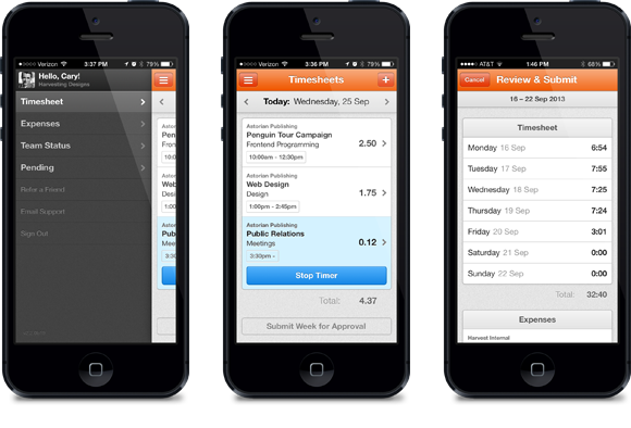 mobile-iphone-timestamps-timesheet-approval