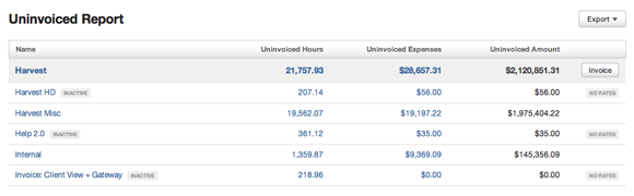 uninvoiced-report